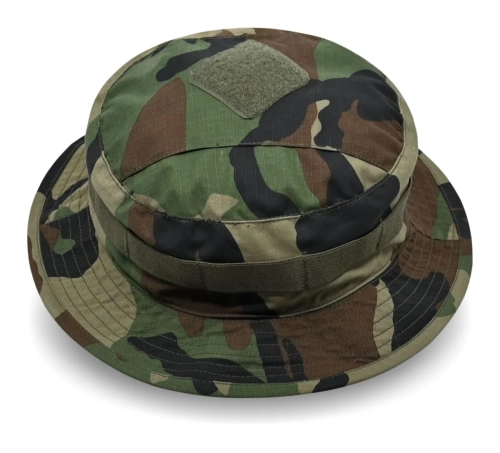 Klobouk BUSH Woodland Camo
